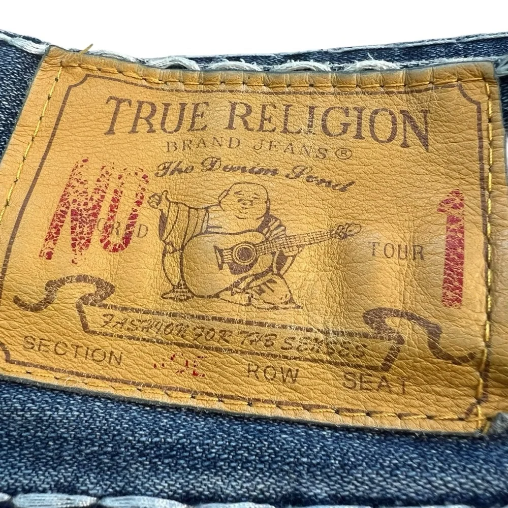 True Religion Mens Vintage Joey Jeans Size 33X32